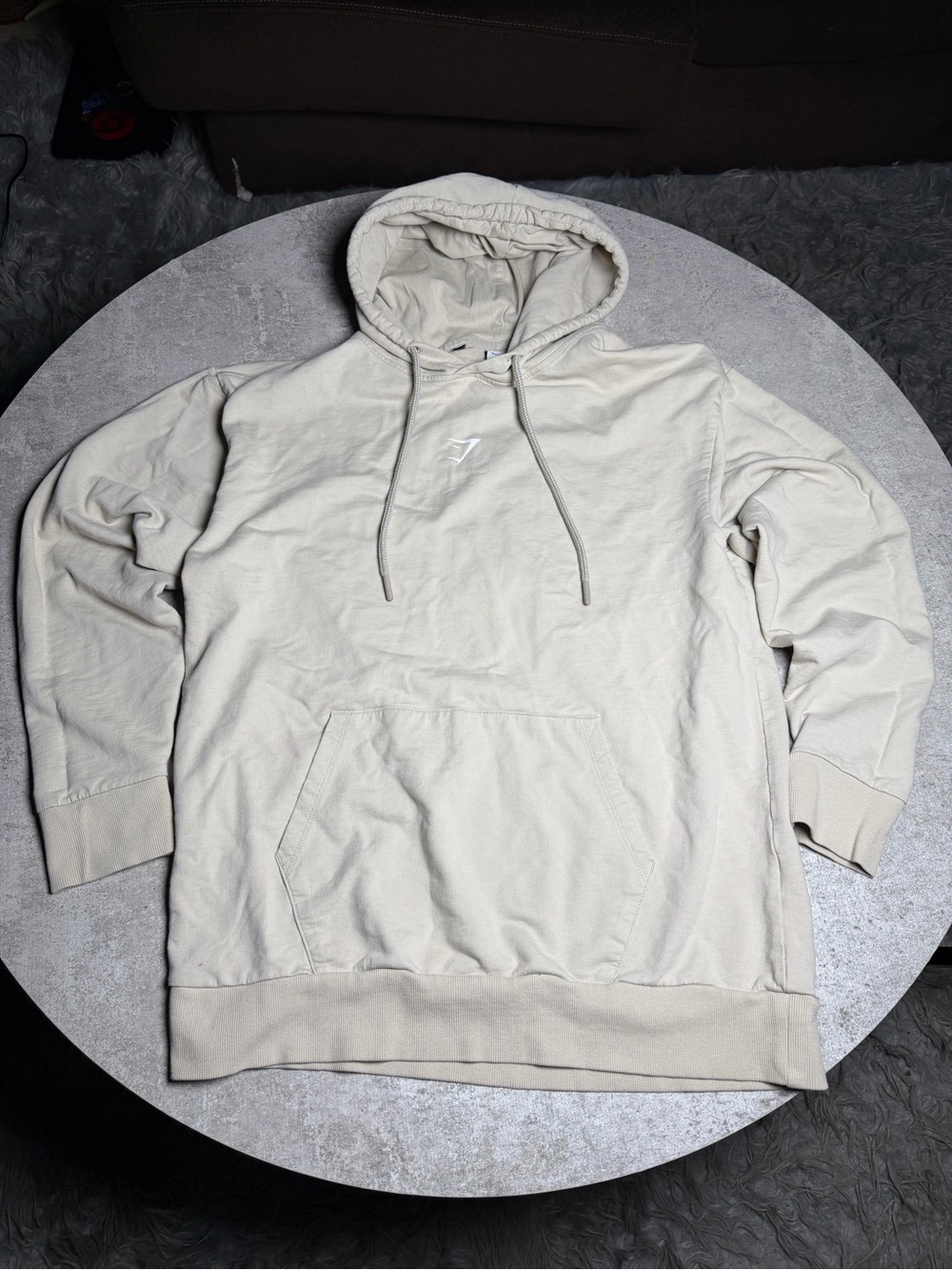 Gymshark women Hoodie-Beige